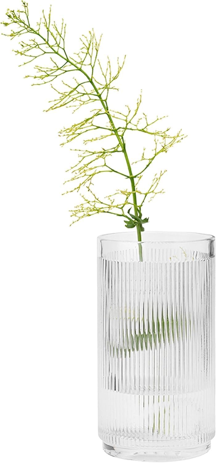 Stelton Pilastro geriffelter Weinkühler aus Glas - Gefrierschrankfest - Spülmaschinenfest - Dänische