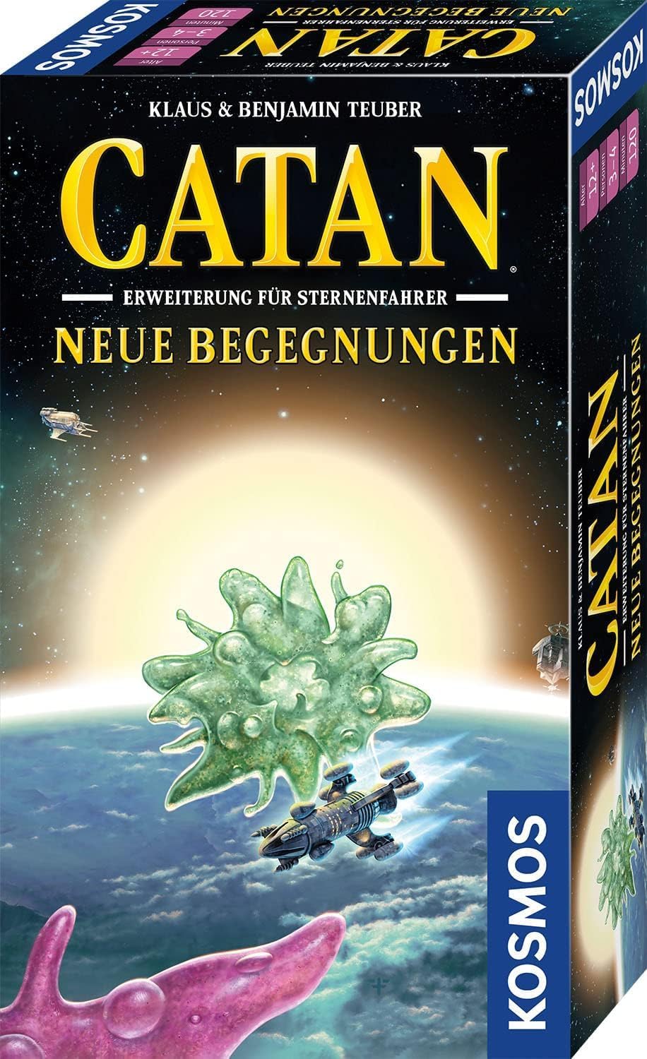 KOSMOS 683535 Catan - Sternenfahrer Erweiterung - Neue Begegnungen, nur spielbar mit Catan Sternenfa