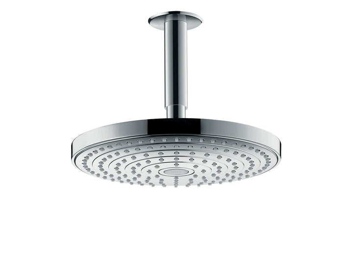 hansgrohe Raindance Select S 240 Duschkopf, Kopfbrause für Deckenmontage, 2 Strahlarten, Chrom