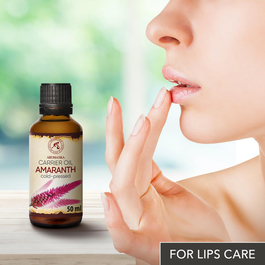 Amaranthöl 50 ml - Amaranthus Сaudatus Seed Oil - reines und natürliches Basisöl - Amaranthöl Basic