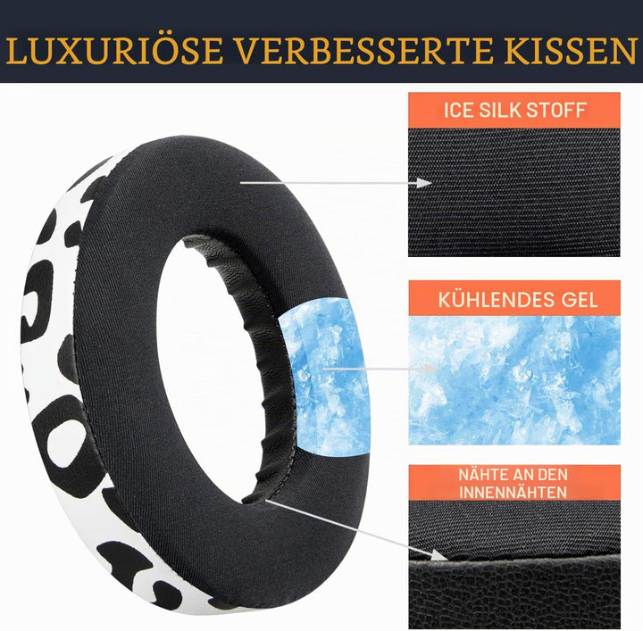 SOULWIT Kühlgel Ersatzpolster Ersatz Ohrpolster für Bose 700 (NC700 NC 700) Noise Cancelling Kopfhör
