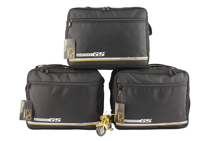 made4bikers Promotion-Bag: Komplettset Innentaschen TopCase UND Koffer passend für BMW R1250GS R1250