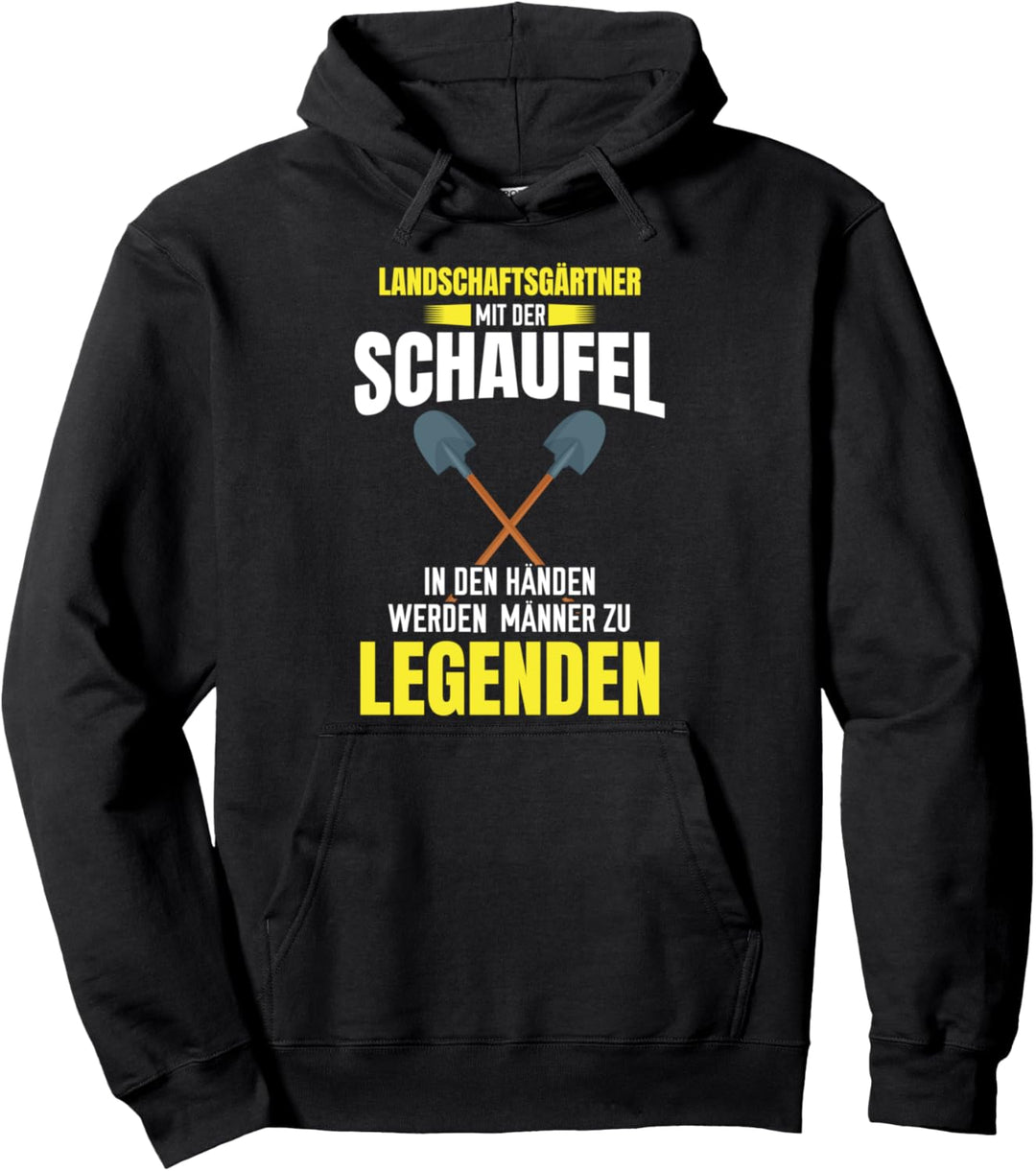 Gärtner, Landschaftsgärtner Design I Garten Motiv Pullover Hoodie