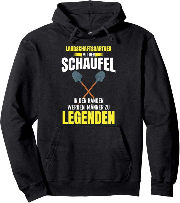Gärtner, Landschaftsgärtner Design I Garten Motiv Pullover Hoodie