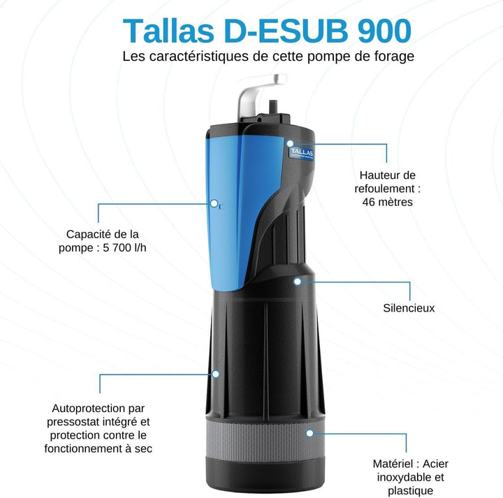 Tallas D-ESUB 900 Tauchdruckpumpe