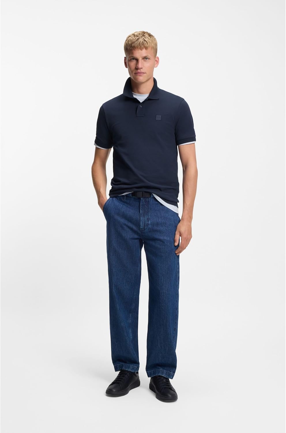 BOSS Herren Passenger Polohemd (1er Pack) S Open Blue464, S Open Blue464