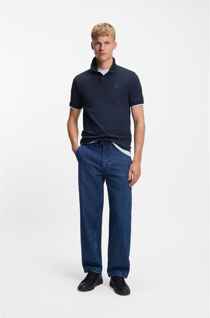 BOSS Herren Passenger Polohemd (1er Pack) S Open Blue464, S Open Blue464