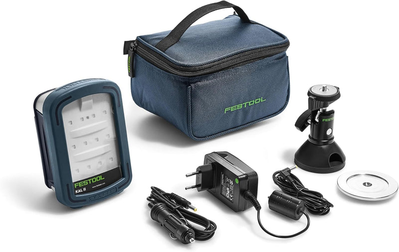 Festool Arbeitsleuchte KAL II-Set SYSLITE (mit integrierter Akku 7,2 V, KFZ-Ladeadapter, Netzadapter