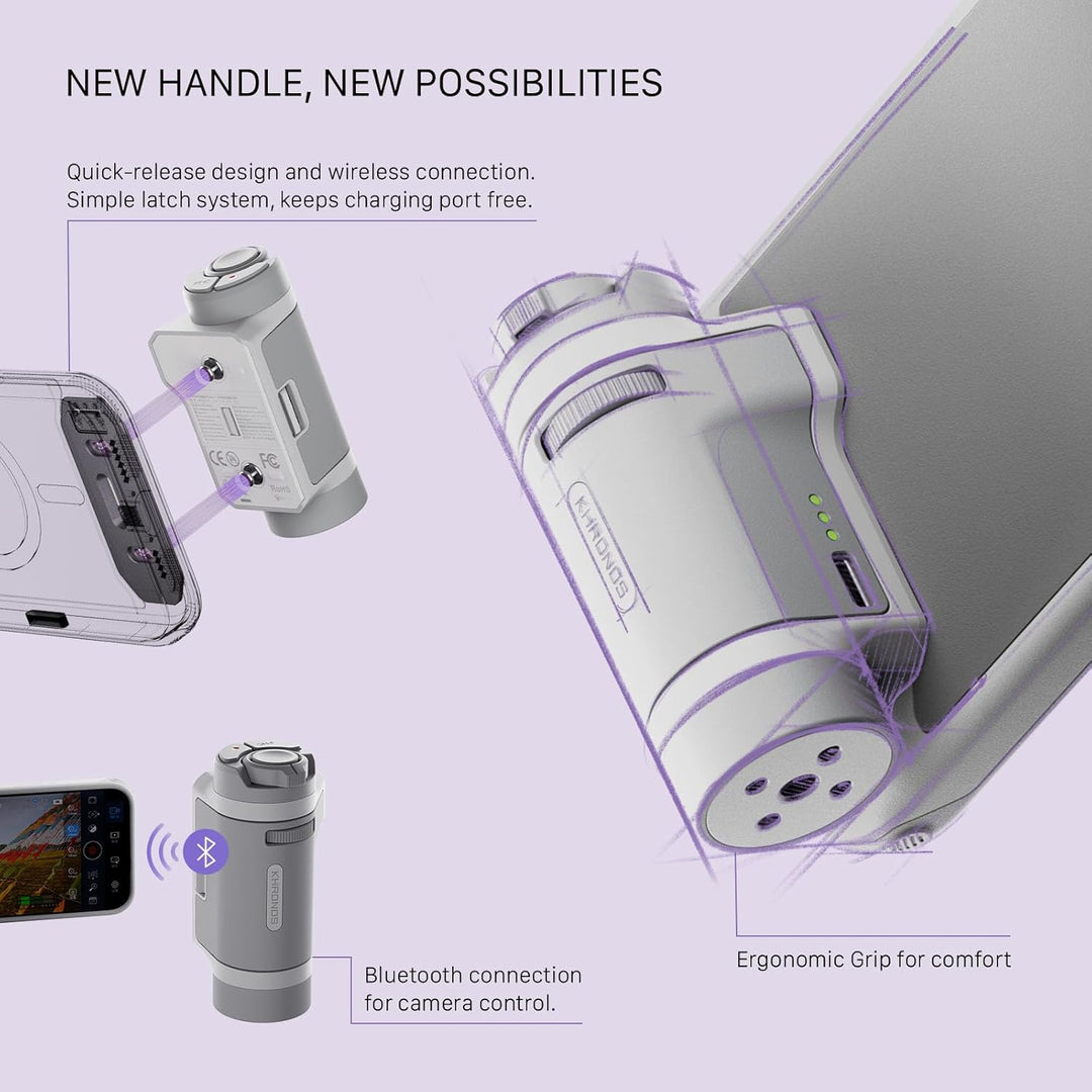 TILTA Khronos iPhone 17 Pro Max Case Lite Handheld-Kit, Telefonkäfig kompatibel mit iPhone 17 Pro mi