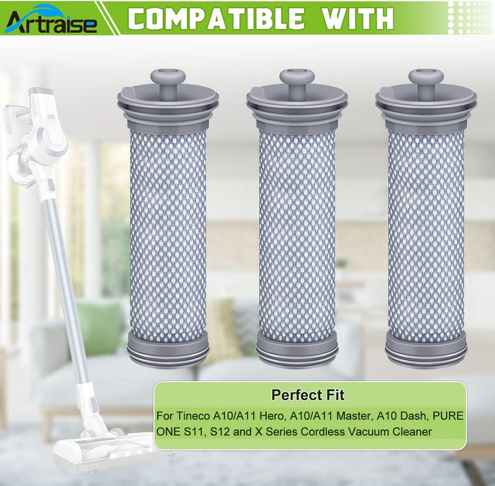 Ersatzfilter für Tineco A10 A11 Hero A10/A11 Master Pure One S11 Serie, S12, X schnurlosen Staubsaug