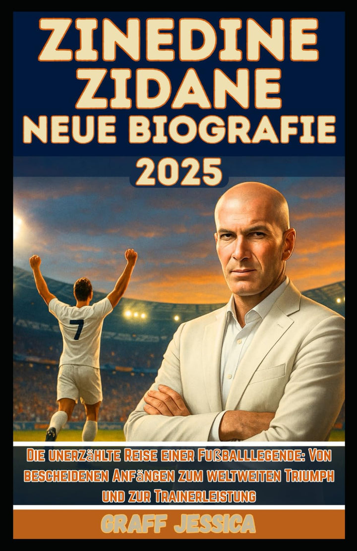 ZINEDINE ZIDANE NEUE BIOGRAFIE 2025: Die unerzählte Reise einer Fussballlegende: Von bescheidenen An