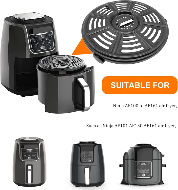 Air Fryer Crisper Platte für Ninja AF100-AF150 und Druck, Luftfritteuse Grillpfanne für Ninja FD302