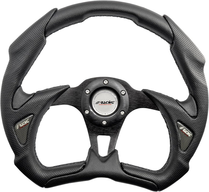 Simoni Racing X5350PUN/P X5 Black Universal Steering Wheel, Schwarz