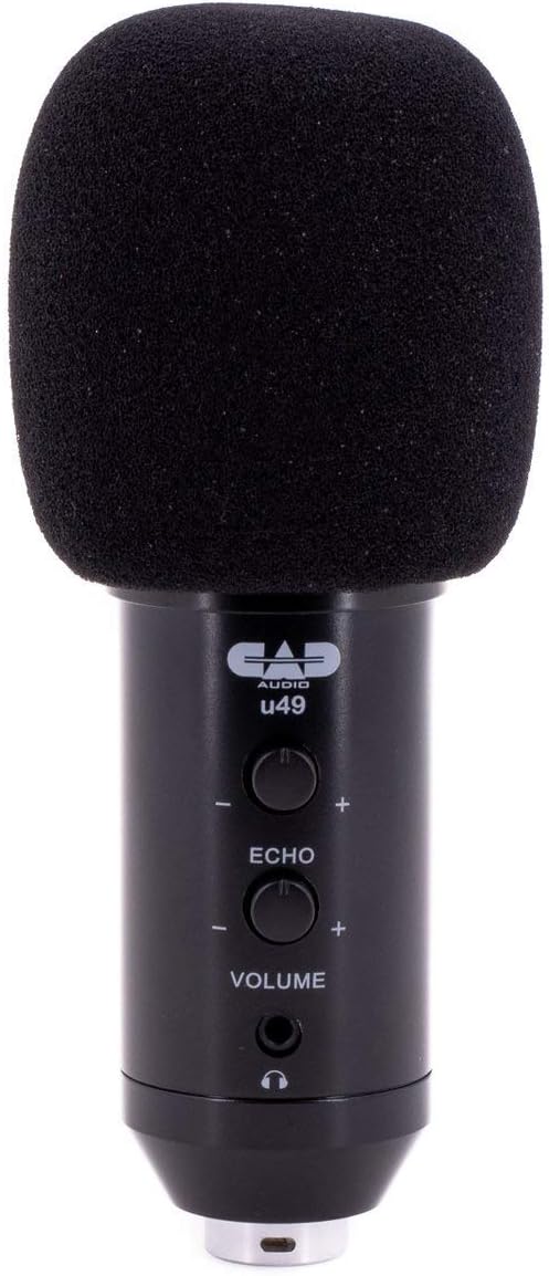 CAD Audio U49 USB Grossmembran Kondensatormikrofon (Charakteristik: Niere, 20 Hz - 20 kHz, integrier