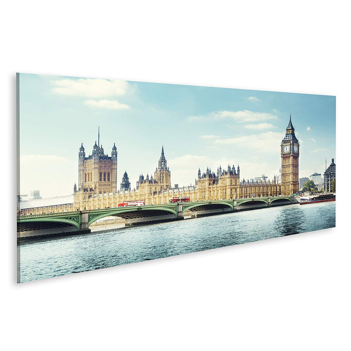 islandburner Bild auf Leinwand Big Ben An Einem Sonnigen Tag In London Bilder Wandbilder Poster Lein