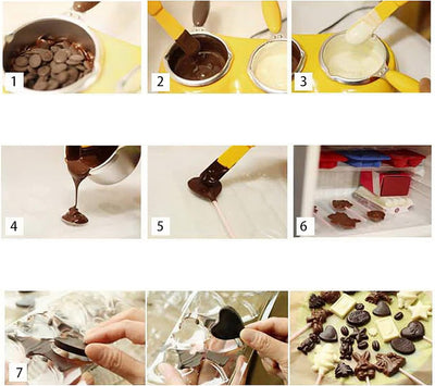 Elektrische schokolade schmelzen topf melter maschine küche werkzeug mit diy form für schokolade süs