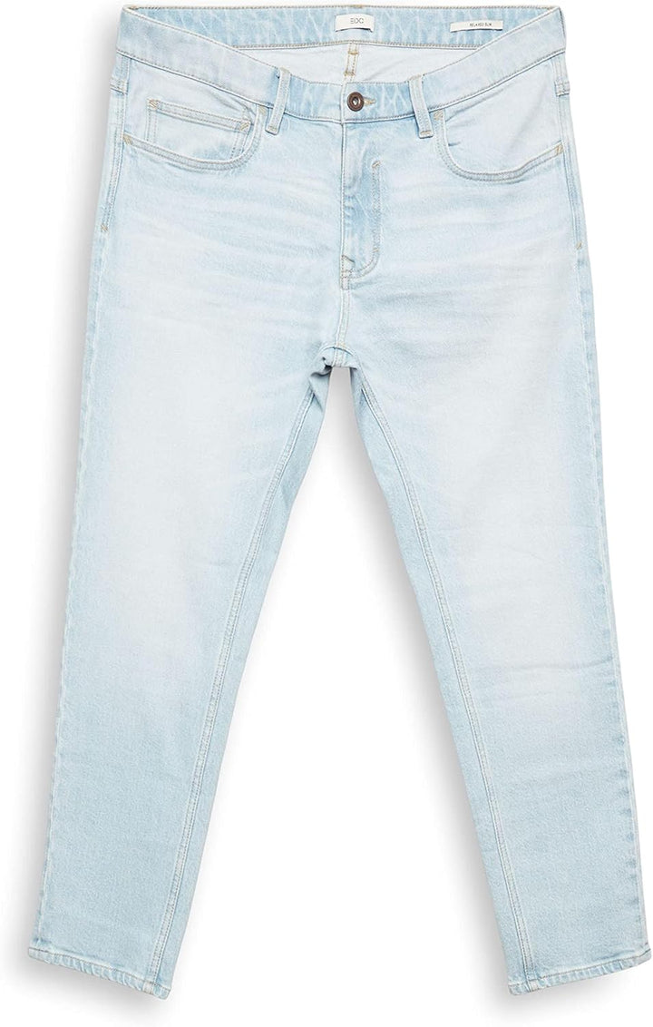 ESPRIT Herren Jeans 33W / 32L 904/Blue Bleached, 33W / 32L 904/Blue Bleached