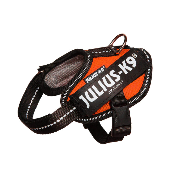 Julius-K9, IDC Powair Hundegeschirr, Grösse: 2XS / Baby 2, Orange Orange 2XS/Baby 2, Orange 2XS/Baby