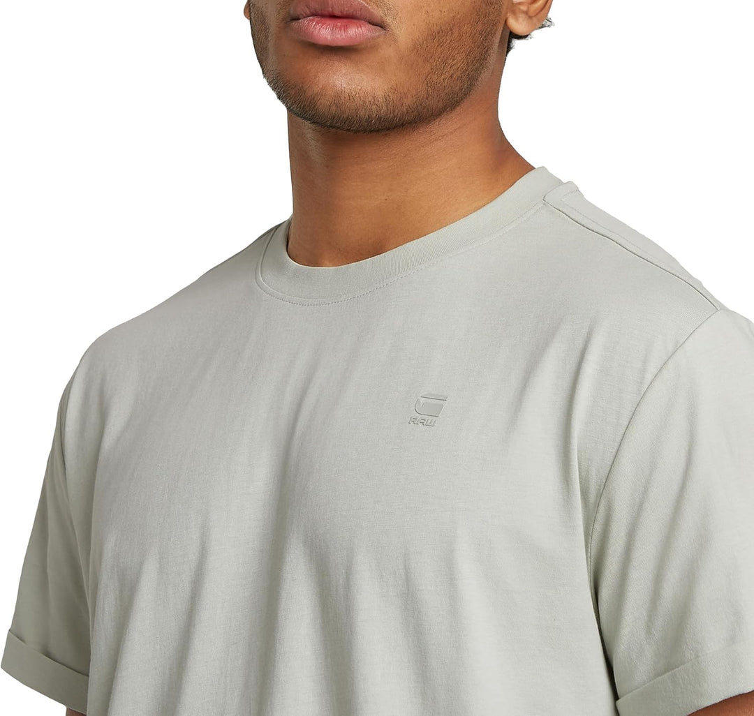 G-STAR Herren Lash Jersey T-Shirt S Grau (Gs Mercury D16396-b353-g987), S Grau (Gs Mercury D16396-b3