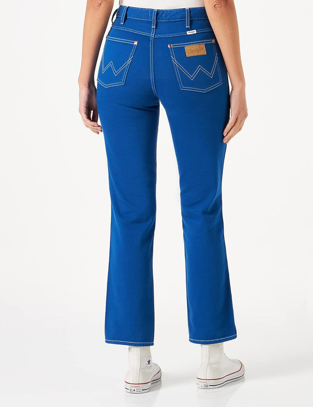 Wrangler Women's Wild West Jeans 28W / 32L Daphne Blue, 28W / 32L Daphne Blue