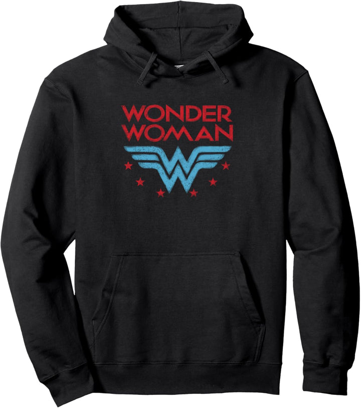 Wonder Woman Wonder Stars Pullover Hoodie