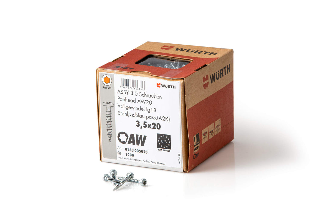 Würth 153035020 4X40/21, Grau
