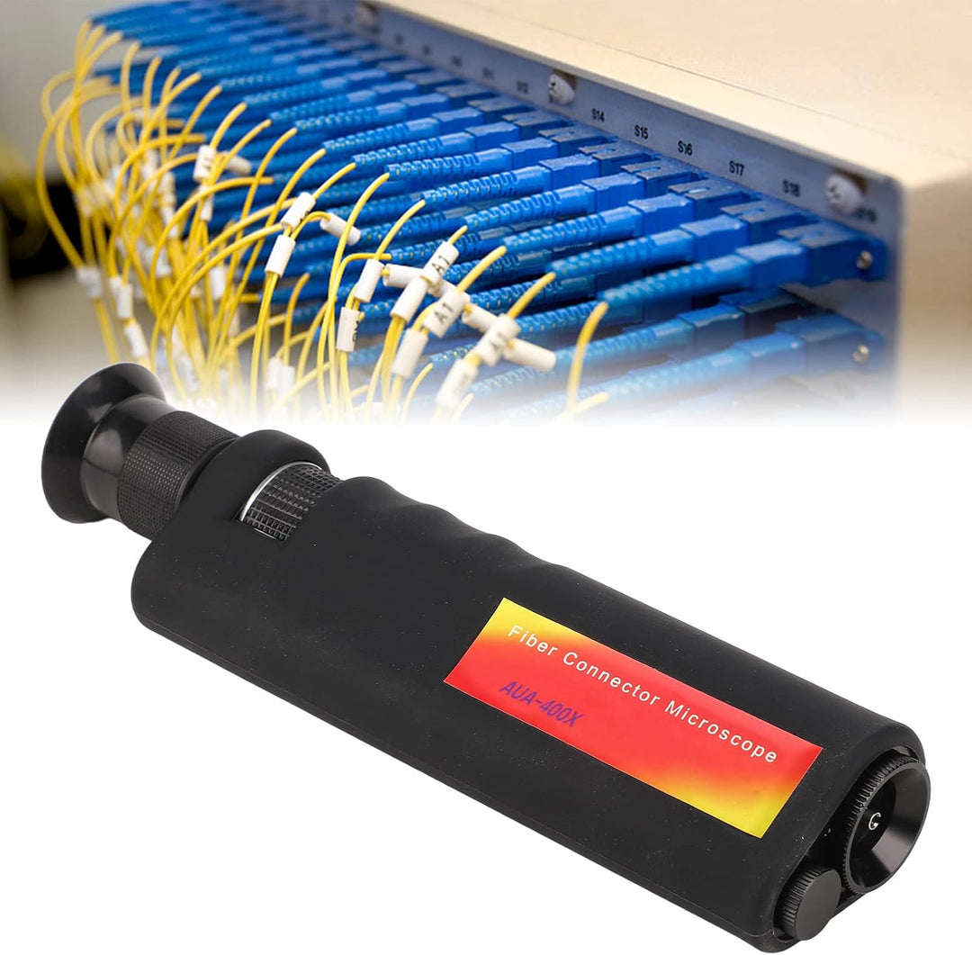 400x Handheld Fiber Optic Mikroskop 2,5 Mm und 1,25 Mm Schnittstellen Präzise, langlebige Optikfas