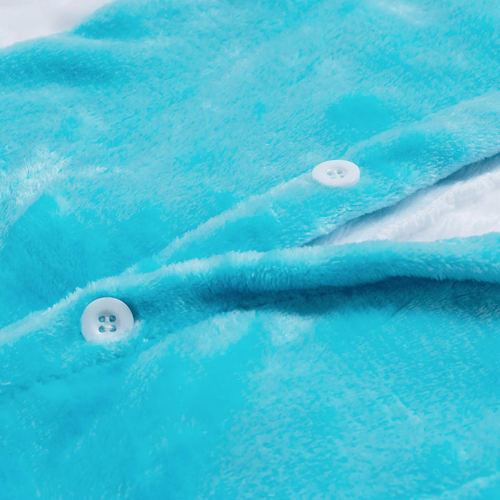 Katara 1744 Jumpsuit, Einhorn weiss-blau, Körpergrösse 165-175cm (L) Einhorn Weiss-blau Körpergrösse