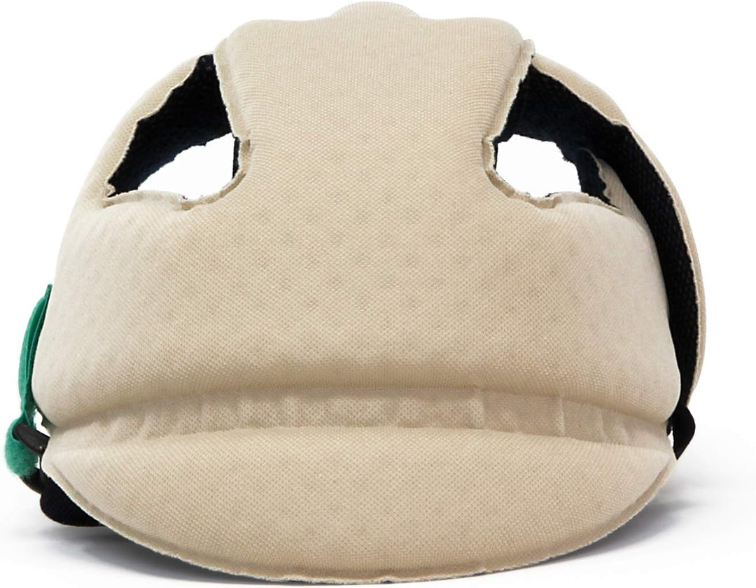 OKBABY Krabbelhelm - weicher Schutzhelm - für Kinder von 8-18 Monaten (Kopfumfang 44-52cm) Beige, Be