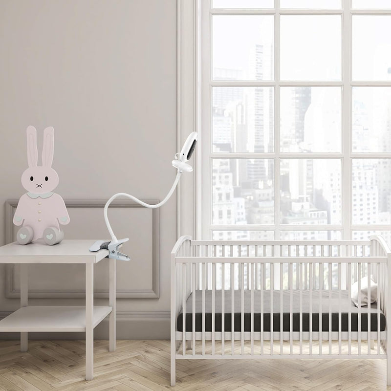 HOLACA Babyphone Halterung für BOIFUN Babyphone mit Kamera 2,4 Ghz, Flexibler Ständer Kompatibel mit