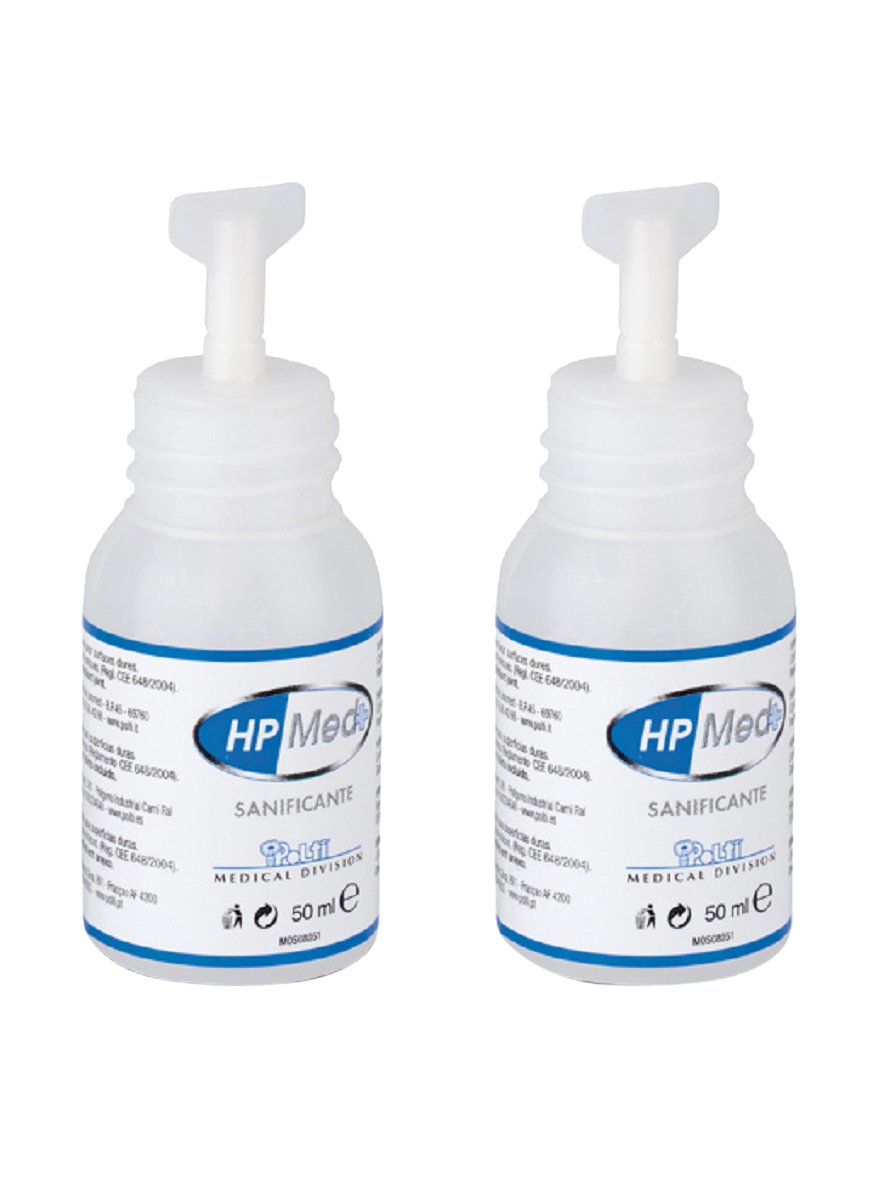 Polti Reinigungsmittel 2 x Hpmed 50 Ml