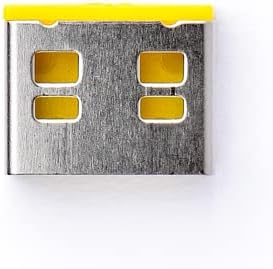 SmartKeeper ESSENTIAL / 100 x USB A-Port Blockers/Gelb 100 Stück Gelb, 100 Stück Gelb