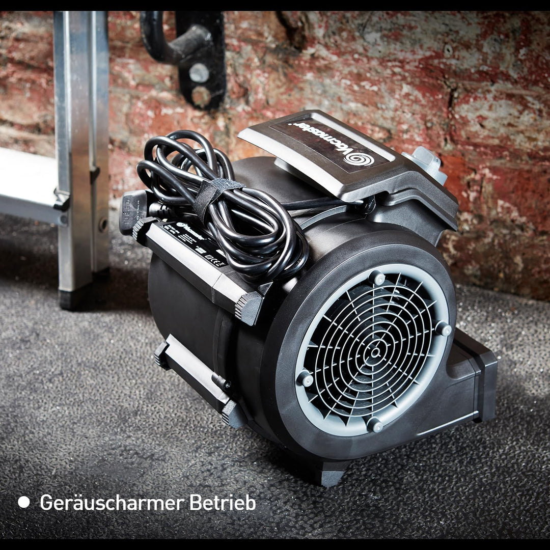 Vacmaster AM1202R Cardio54 Gym Bodenventilator mit Fernbedienung Fahrradlüfter Lautlos Lüfter
