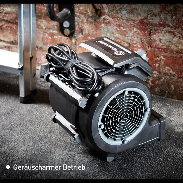 Vacmaster AM1202R Cardio54 Gym Bodenventilator mit Fernbedienung Fahrradlüfter Lautlos Lüfter