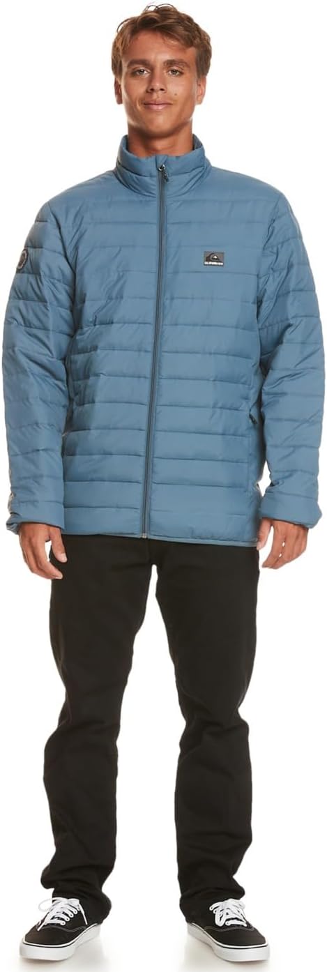 Quiksilver Herren Scaly Fz Fleece-Weste (1er Pack) XS Bering Sea, XS Bering Sea