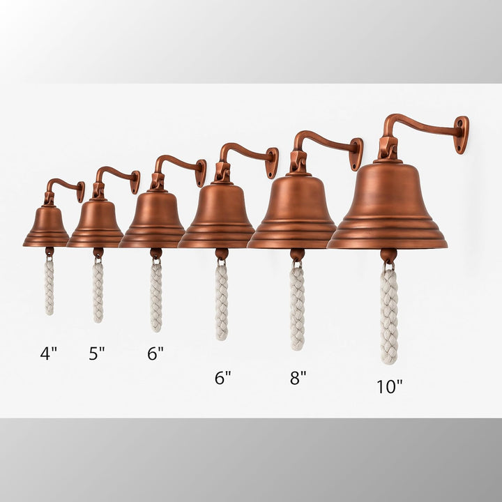 Hausbar-Zubehör – Last Order Bell – Kneipenglocke, Wandglocke mit lautem Klang, ideal für Weihnachte