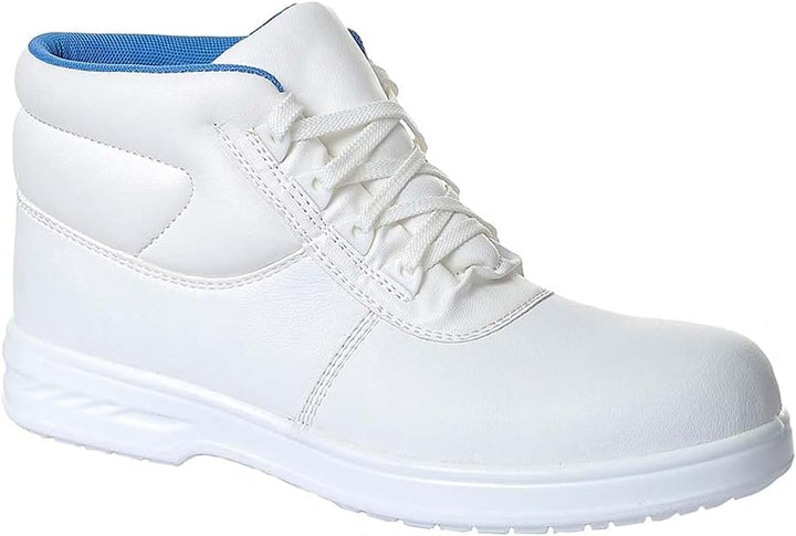Portwest Steelite Schnürstiefel Albus S2, Grösse: 45, Farbe: Weiss, FW88WHR45 45 EU Weiss, 45 EU Wei