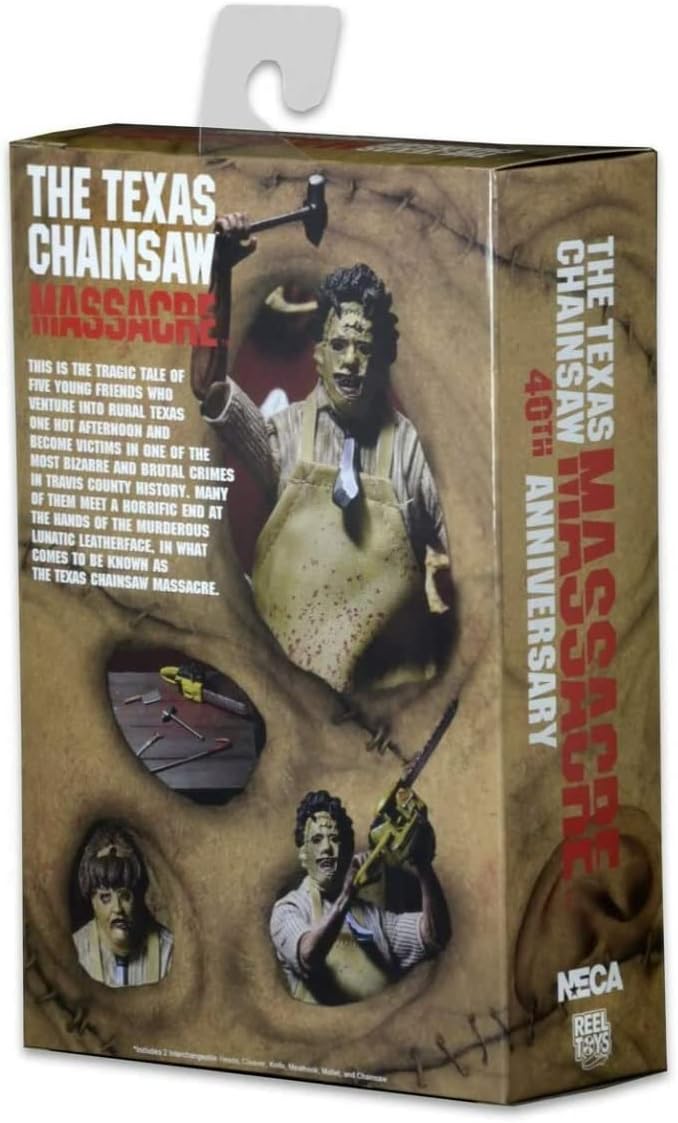 NECA 39748 Actionfigur „Texas Chainsaw Massacre Ultimate Leatherface“, ca. 18 cm