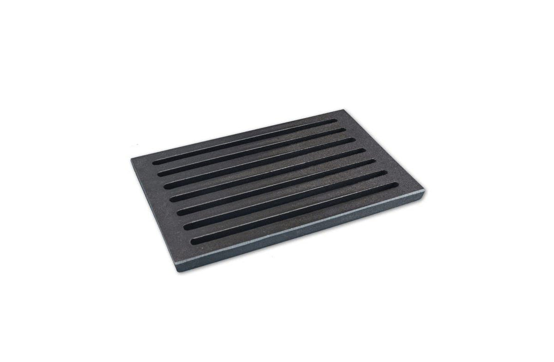 GRILLROSTPROFI Ascherost - Feuerrost - Kohlerost - Kaminrostin Premium-Qualität, Gusseisen, 14 x 22