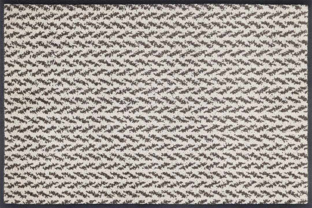 wash+dry Fussmatte, Duo Latte 50x75 cm, innen und aussen, waschbar 50x75cm, 50x75cm