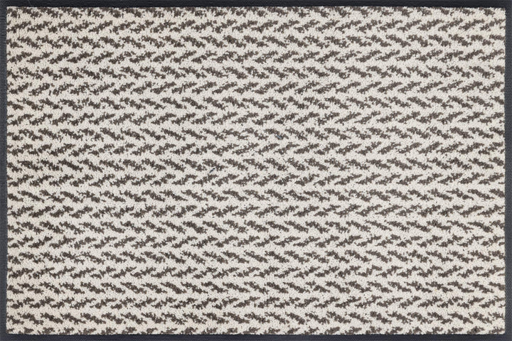 wash+dry Fussmatte, Duo Latte 50x75 cm, innen und aussen, waschbar 50x75cm, 50x75cm
