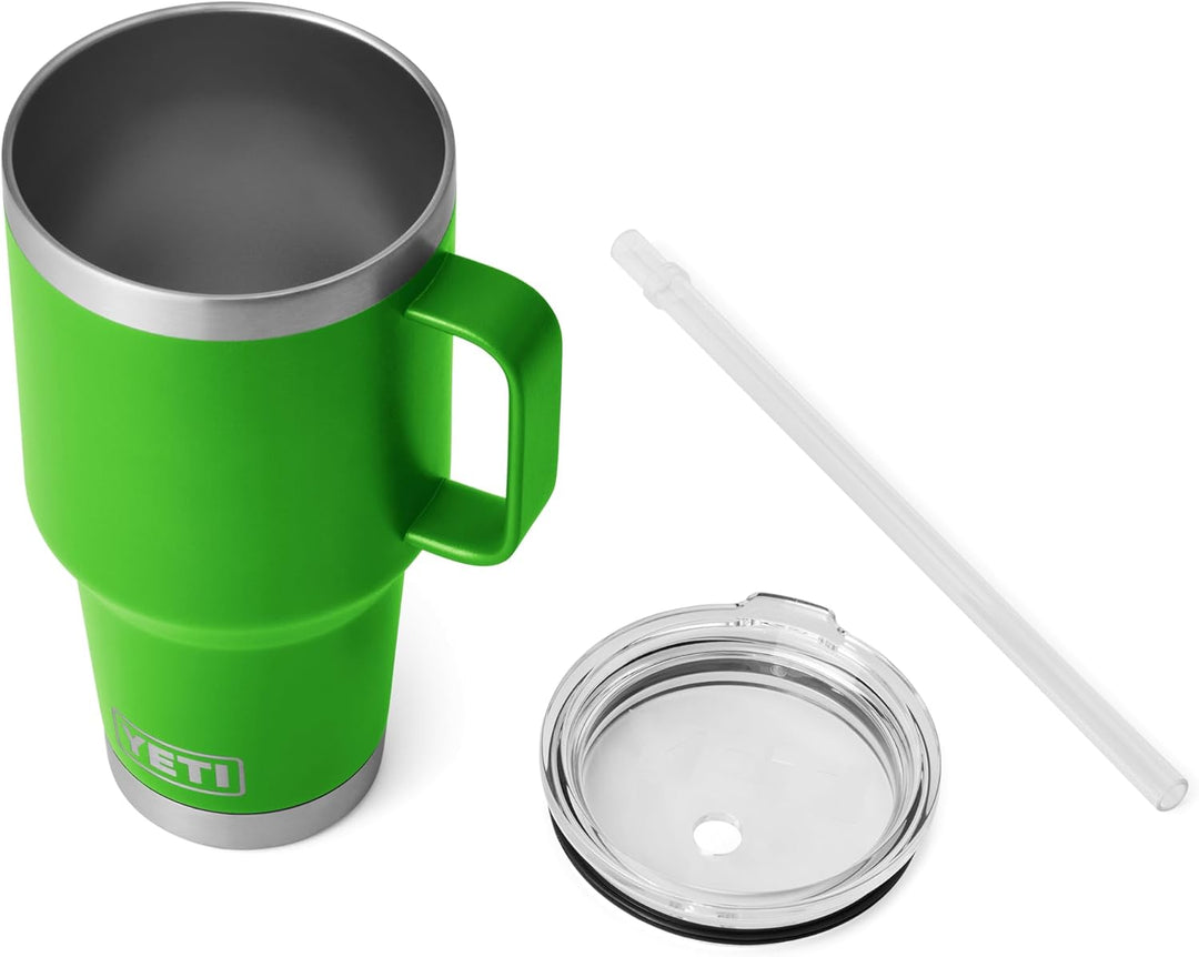 YETI Rambler Strohbecher, Canopy Green, 35 oz (1035 ml), Canopy Green