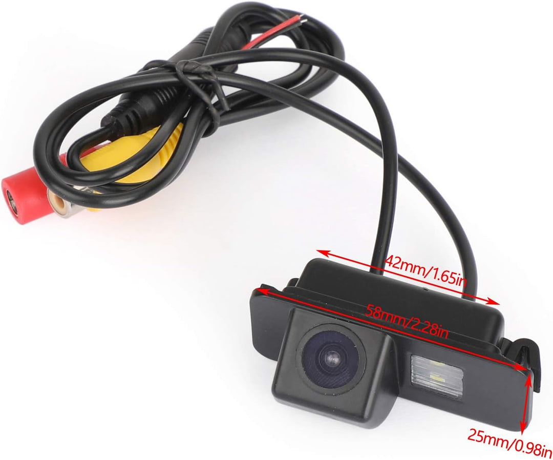 Areyourshop Auto Rückfahrkamera Kit für Ford Mondeo/Fiesta/Focus Hatchback/S-Max/KUGA