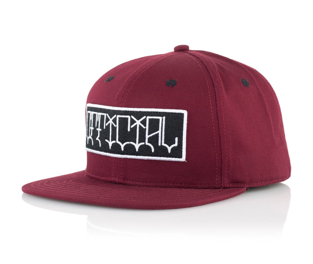 Official Cap Pixos Burg Snapback - red