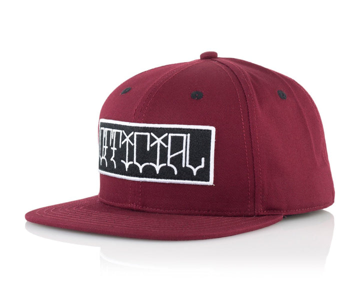 Official Cap Pixos Burg Snapback - red