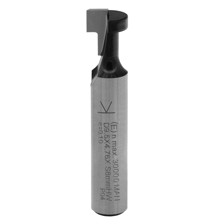 ENT 17730 T-Nutfräser HW, Schaft (S) 8 mm, Durchmesser (D1) 9,5 mm, D2 4,8 mm, NL1 5,0 mm, NL2 4,8 m