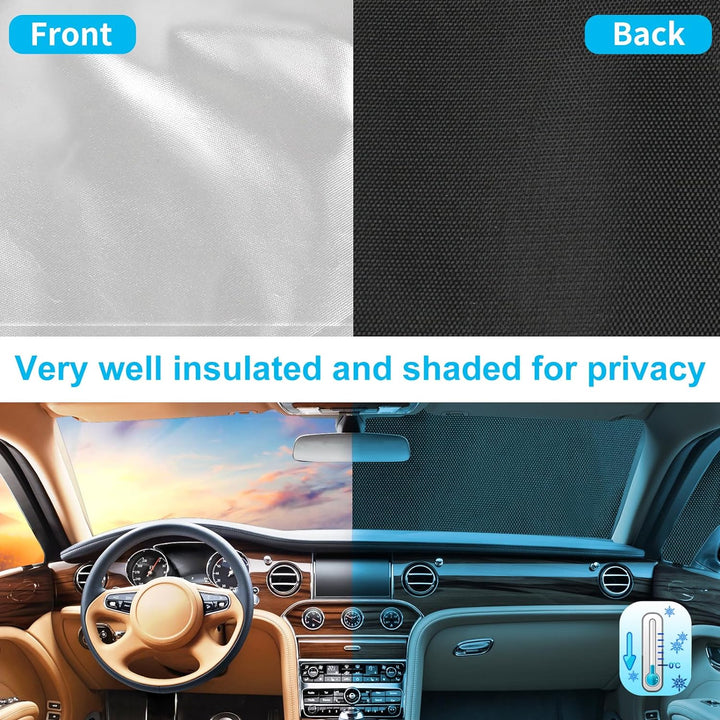 Externe Thermo Scheibenabdeckung passend für Opel Vivaro Renault Trafic N-issan Primastar 2001-2014,