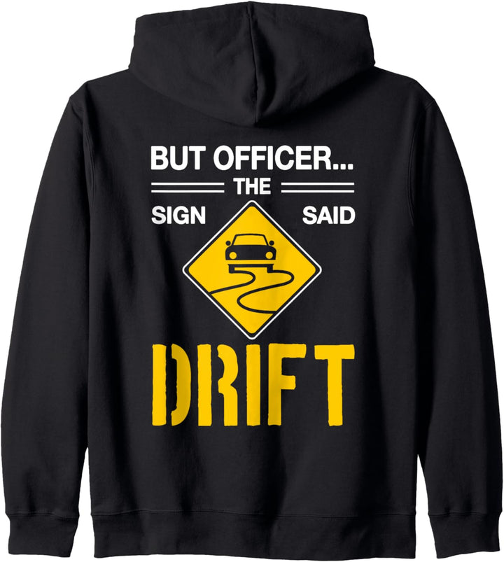 Jdm Auto aber Offizier das Zeichen sagte Drift Kapuzenjacke