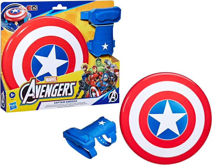 Marvel Captain America Magnetschild und Stulpe