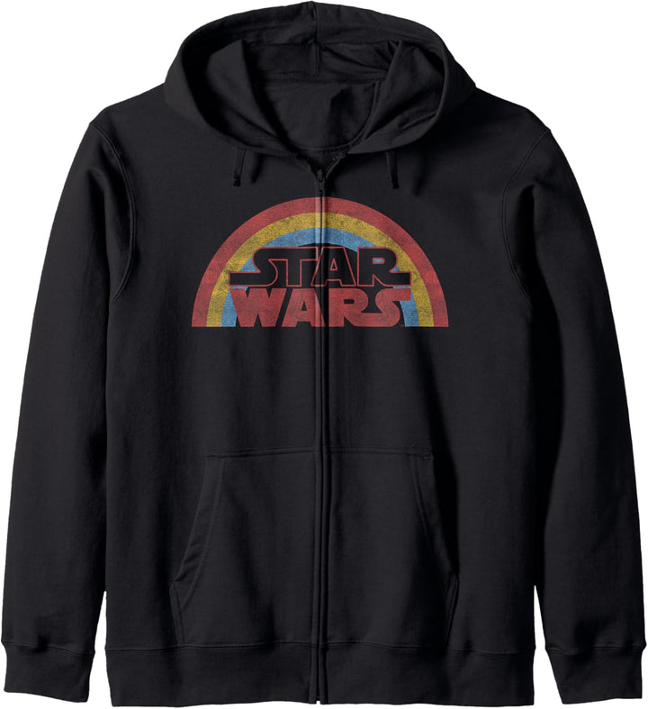Star Wars Rainbow Title Logo Kapuzenjacke